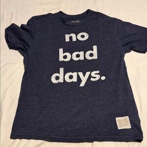 Original Retro Brand Dark Blue 'No Bad Days' T-Shirt